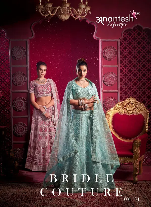 Bridle Couture Vol 4 By Anantesh Wedding Wear Net Lehenga Choli Orders In India